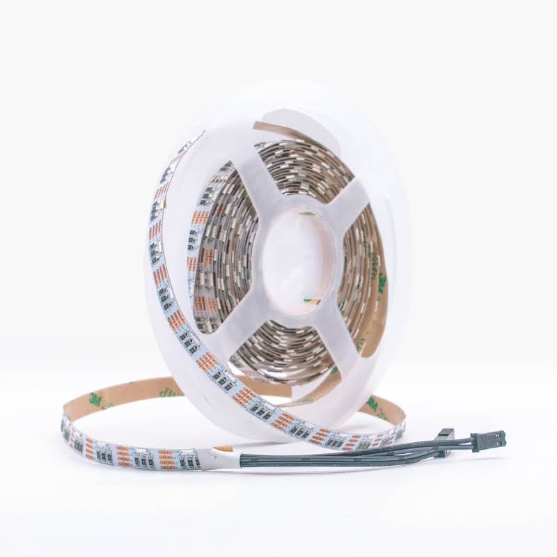 020-60D-RGB-12V-8mm-Side-emitting light strip图1